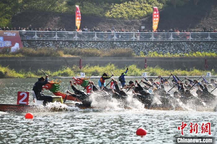 2023年中国龙舟公开赛总决赛在福建南平延平湖开