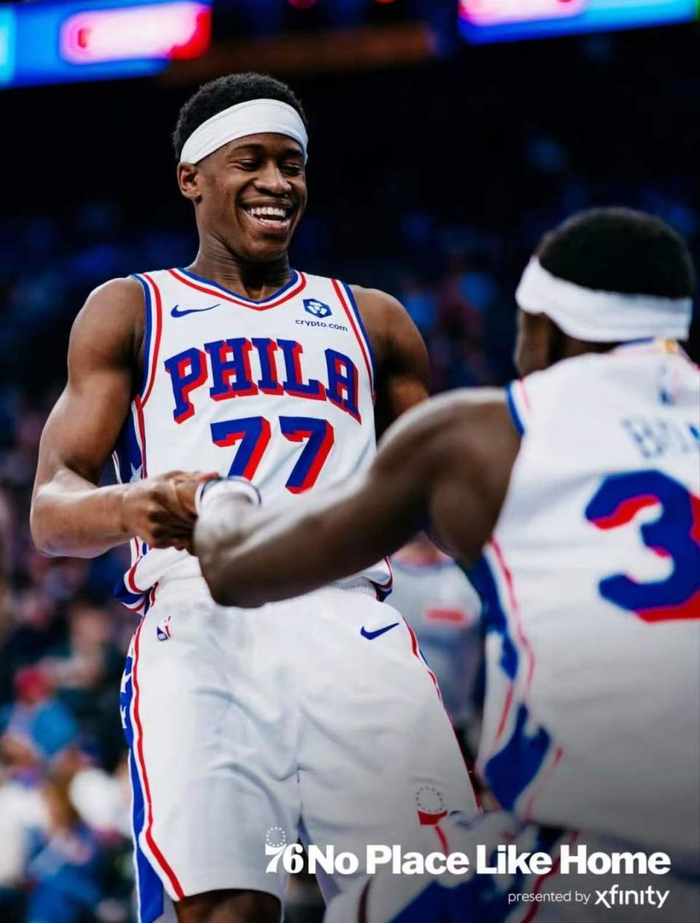 76人险遭逆转 格兰姆斯关键中投锁定胜局